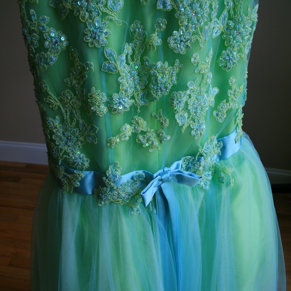 Price Reduced! Jovani Mermaid Gown - Picture 8 of 8